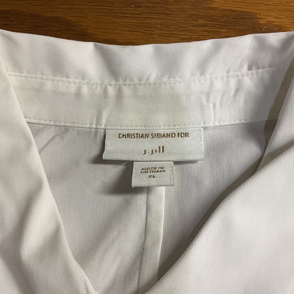 Tunic cotton button down shirt - image 2